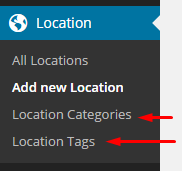 Manage tags and categories